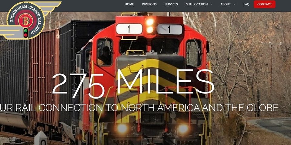 Buckingham Branch Railroad Launches New Website – 6.10.2016