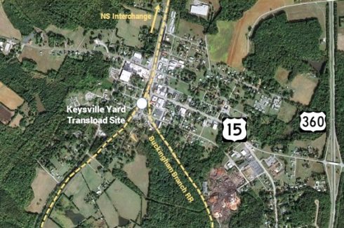 Keysville Yard Transload Site – Charlotte County – BB Virginia Southern Division